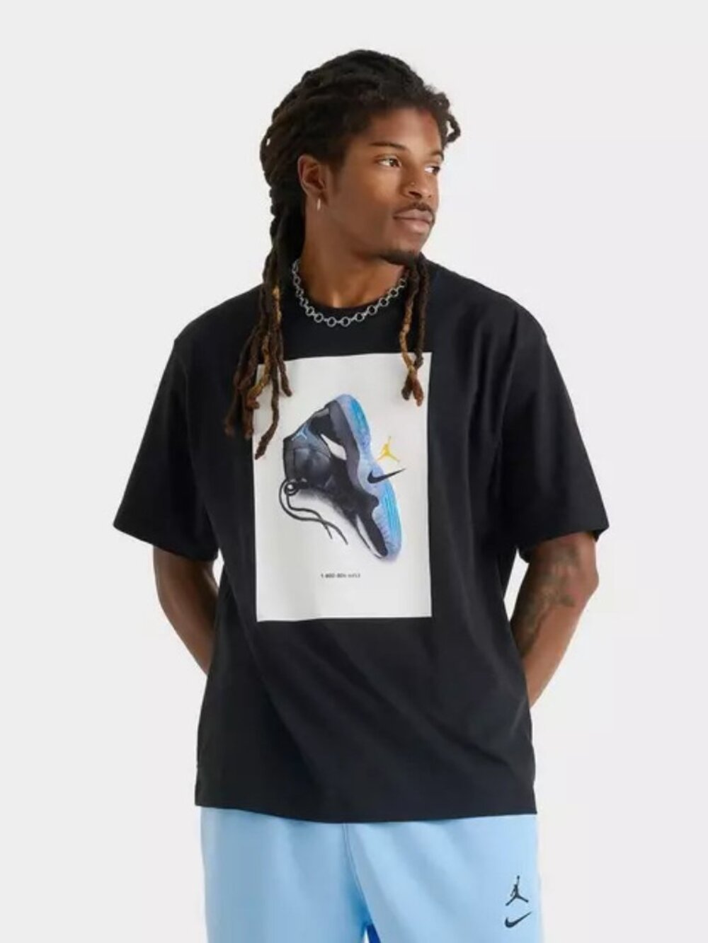 Men's Jordan AJ11 Gamma Graphic T-Shirt - Black IM6503-010